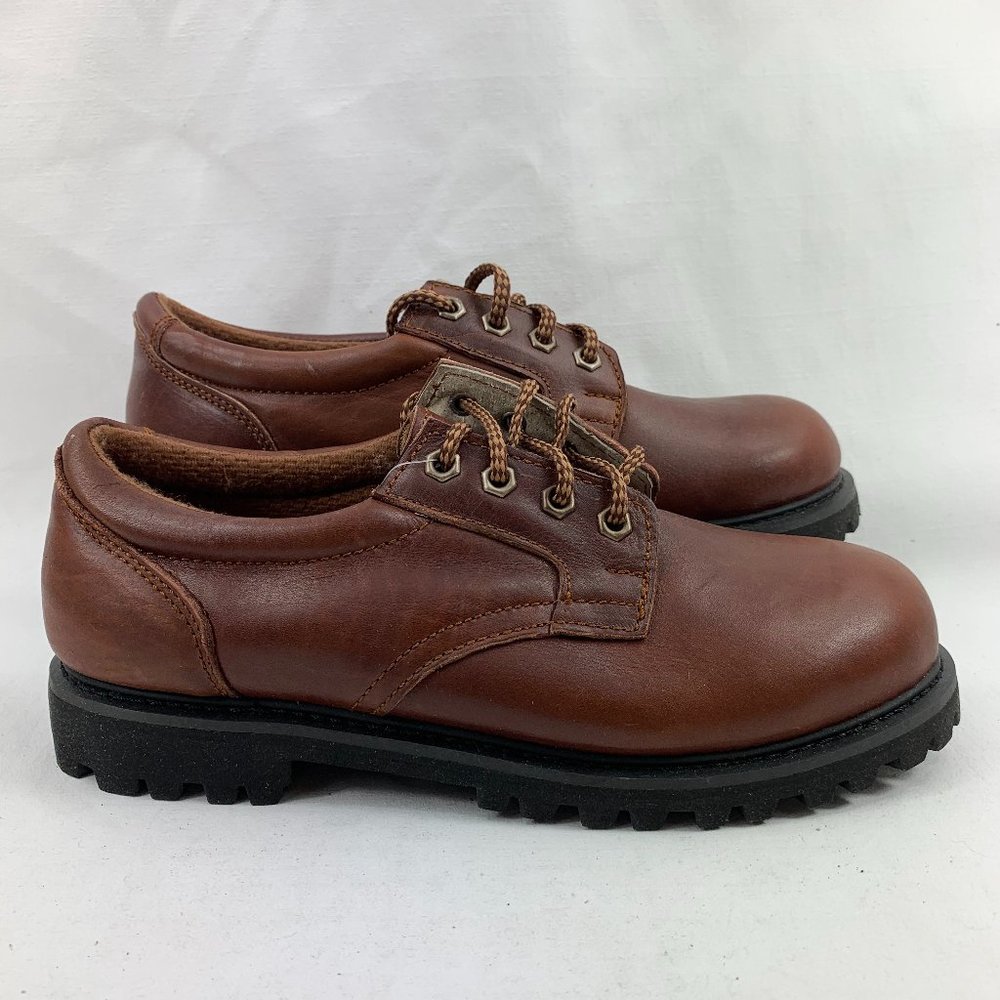 Goldwater Men's Leather Non-Slip Oil Resistant